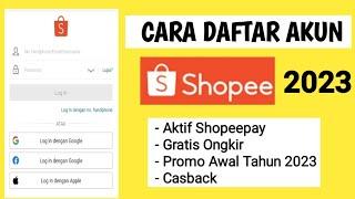 CARA DAFTAR AKUN SHOPEE 2023