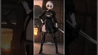 Yorha 2B (Nier:Automata) | AI Art | #anime #ai #animegirl #stablediffusion #shorts #nierautomata