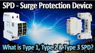 How to select Correct Type of Surge Protection Device for Your Home / SPD selection and installation