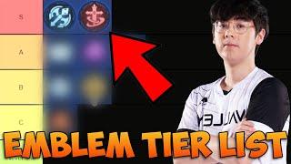 New Emblems TIER LIST, Whats Good and Whats Bad | Mobile Legends