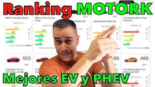 TODO lo que NO sabías del RANKING de MOTORK.com EV y PHEV con MAYOR AUTONOMÍA y MEJORES CONSUMOS