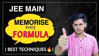 Memorize every formula in a minute| My personal method| #jee2021