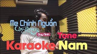 Mẹ Chính Nguồn Cậy Trông - karaoke Beat Chuẩn ( Tone Nam ) Duy Ninh