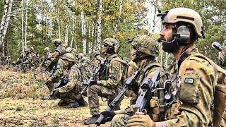 US & German Soldiers joint Combat Drills . GREEN GRIFFIN 21