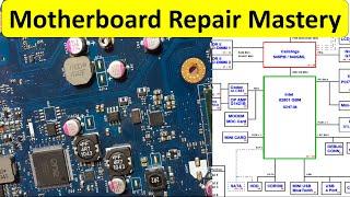 The secret behind Laptop motherboard repair Mastery | Schematics analysis