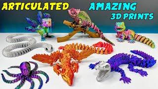 Amazing Articulated 3D Prints