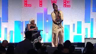 Miss J Alexander and Aaron Philip Speak at TrevorLIVE NY 2019