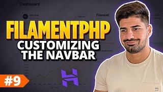 How to Customize The Navbar in FilamentPHP - FilamentPHP for Beginners