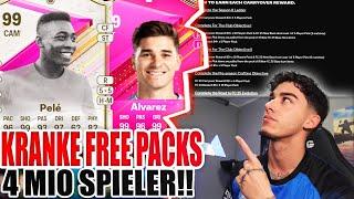 OMG!! 2x 4 MIO SPIELER GEZOGEN!! ALLE FC 25FREE PACKS EINFACH JETZT ERSPIELEN EA FC 24