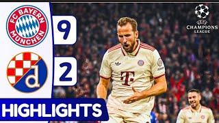 Bayern Munich vs Dinamo Zagreb (9-2) All Goals & Extended Highlights UEFA Champio