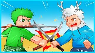 BATTLE PEDANG LAWAN NINJA LEMAH VS PALING KUAT DIROBLOX!