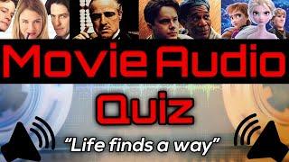 [MOVIE AUDIO QUIZ] - Audio fragments of scenes from great movies! Difficulty 