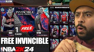 Free Invincible GOAT! New Guaranteed Free Invincible Pack for Everyone in NBA 2K24 MyTeam