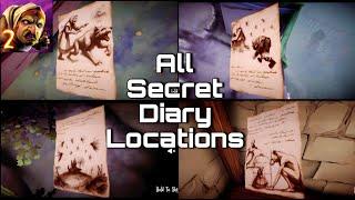 All 4 Secret Diary Pages locations in Witch Cry 2: The Red Hood