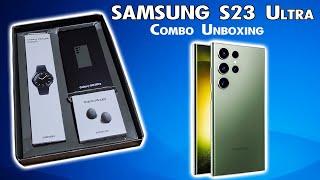 Samsung Galaxy S23 Ultra & Combo Unboxing The Ultra Flagship Of 2023 || Vi4Tech