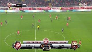 Carlos Strandberg's goal. Spartak vs CSKA | RPL 2016/17