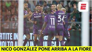 GOL DE NICO GONZÁLEZ. El argentino pone arriba a la FIORENTINA vs INTER en LA FINAL | Coppa Italia