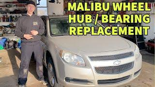 Chevrolet Malibu Wheel Hub / Bearing Replacement - How To - Same as Pontiac G6 and Saturn Aura