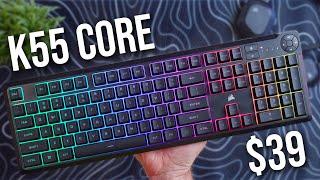 Is a membrane keyboard worth it in 2025? - Corsair K55 Core Review