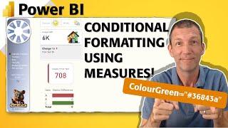 Power BI Conditional formatting using Measures