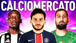 KVARATSKHELIA LASCIA NAPOLI, DONNARUMMA all'INTER!  TOP 10 Trasferimenti & News Calciomercato