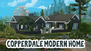 Copperdale Modern Home || The Sims 4: Speed Build