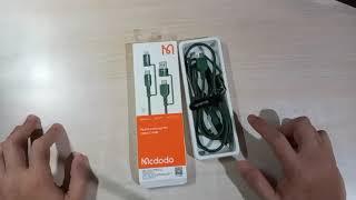 Mcdodo USB-A/Type-c to Type-c/Lightning Cable 4-in-1 PD 60W Unboxing and Review