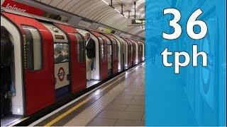 The Victoria Line Gets 36 Trains per Hour