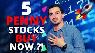 5 HOT Penny Stocks To Buy NOW JULY 2021 !?| MASSIVE Upside Potential 300% ?!| 