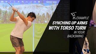 Syncing Up your Arm Swing with Torso Turn - Example with Nick Lam