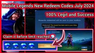 Mobile Legends Redeem Codes July 27, 2024 - MLBB diamond redeem code + Additional Epic Skin for Free