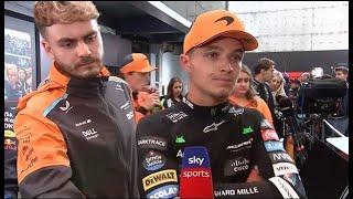 Lando Norris Reacts to Tough P6 Finish | Brazil GP 2024 Post-Race Interview