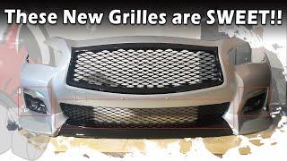 New Front Bumper Grilles For The 2014-2017 Infiniti Q50