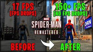 Marvel's Spider-Man Remastered: BEST SETTINGS for MAX FPS on ANY PC!