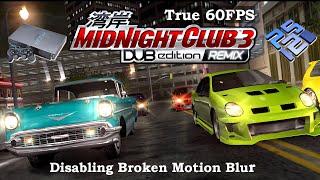 Midnight Club 3: DUB Edition Remix ~Disable Broken Motion Blur | PCSX2 | 1.7.2 | 4K True 60FPS HD PC