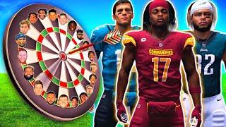 DART BOARD DRAFTS MY FRANCHISE TEAM! Madden 23