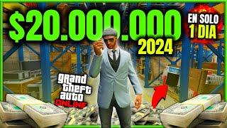 ASÍ GANÉ $20,000,000 en 1 DÍA en GTA ONLINE | MERCANCÍA ESPECIAL de SECUROSERV 2024!