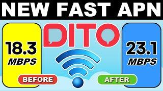 New: APN DITO Sim Fast Internet DATA Settings 2024