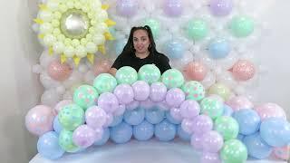 Creating a Balloon Rainbow with Loretta - Perfectly Popped Series Part 3