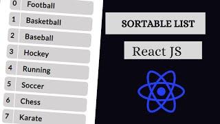 React JS: How to Build  a Sortable Drag and DROP APP || DRAG and DROP API