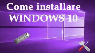 Come installare Windows da Chiavetta USB