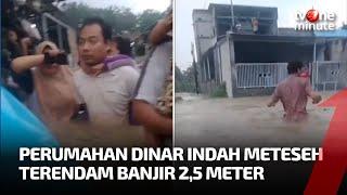 Tanggul Jebol, Perumahan di Semarang Terendam Banjir | tvOne Minute