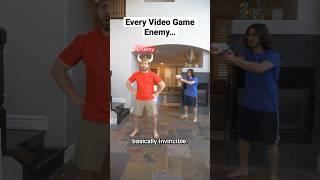 Every Video Game Enemy… #gaming #shorts