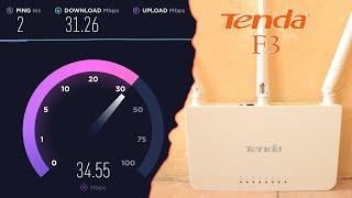 Cara Membatasi speed koneksi Internet di Router Tenda F3 Dengan Bandwidth Control