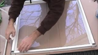 Repair Broken Double Pane Vinyl Window