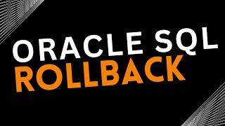 ROLLBACK transactions (TCL Commands) | Oracle SQL fundamentals