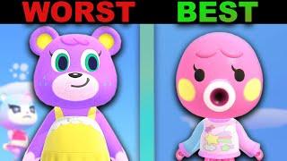 BEST & WORST Villager of EVERY PERSONALITY TYPE - Animal Crossing New Horizons [2021]