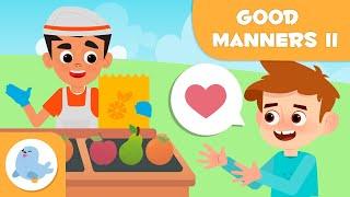 PLEASE, THANK YOU AND ASKING FOR PERMISSION  GOOD MANNERS for kids  Episode 2