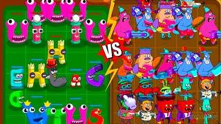 Merge Alphabet Lore  Vs Merge Master Monster Battle⭐ Merge Simulator Battles