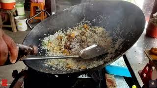 Sp chicken fried Rice with double egg |Amazing Indian Street food |